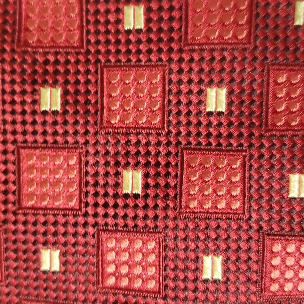 Ermenegildo Zegna Silk Design Square Ties